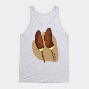 A pair of Choco Banana Tank Top